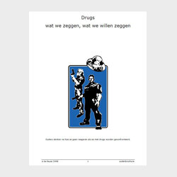 OUDERS – Drugs: wat we zeggen, wat we willen zeggen, 32 blz. 