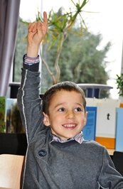 ik steek mijn vinger op web