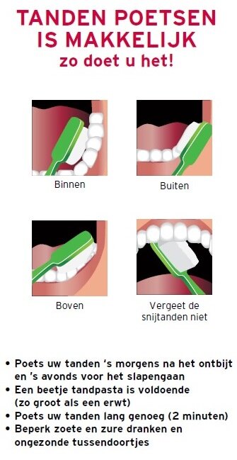 tanden poetsen is makkelijk